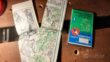 Cartine topografiche montagna 