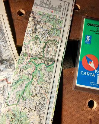 Cartine topografiche montagna 