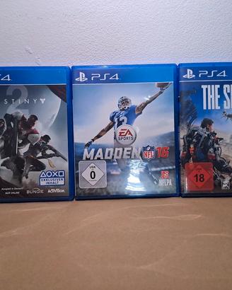 Giochi ps4 