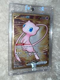 Pokémon - Mew ex #205 Metal Gold Promo 151 MINT