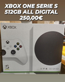 Xbox one serie s all digital nuove sigillate
