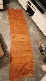 tenda organza rosso/ arancione 