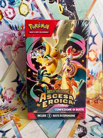 Pokemon Bundle 6 bustine Ascesa eroica ITA