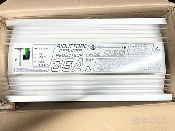 Zetagi R35 riduttore tensione 24V 13,8V 35A nuovo