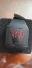 Orologio digitale plastica nero