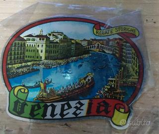 Adesivo Venezia Regate Storiche Vintage