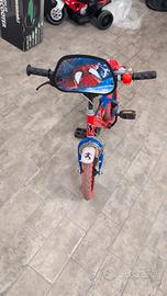 Bicicletta bimbo/a 12” rossa Spider Man – ottime c