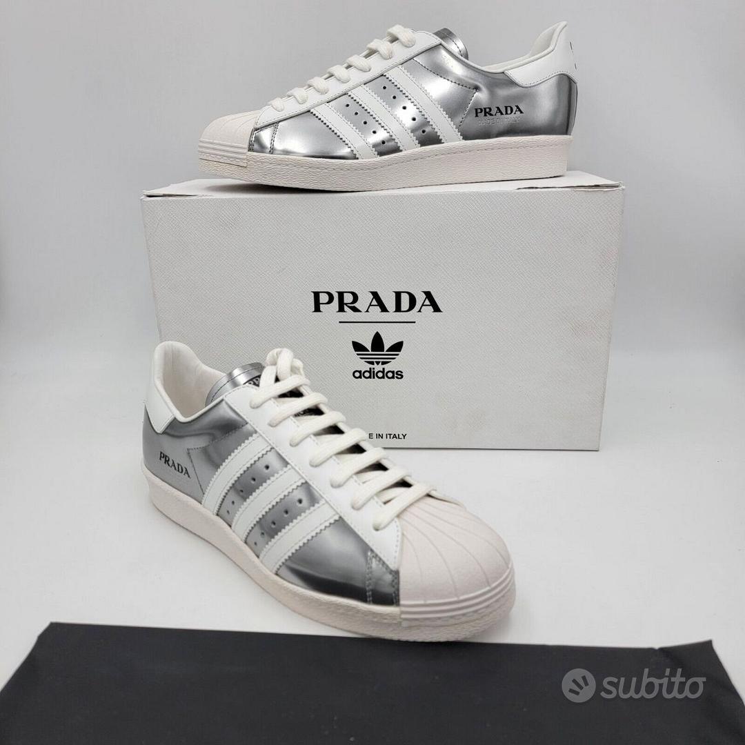 Scarpe Prada x adidas 44 nuove con scatola shopper Abbigliamento