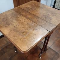 Tavolo a bandelle XIX secolo Inghilterra