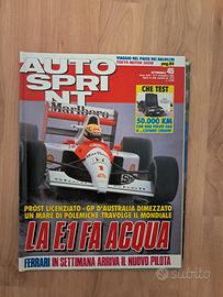 Autosprint 1991 McLaren-Honda MP4/6 Ayrton Senna -