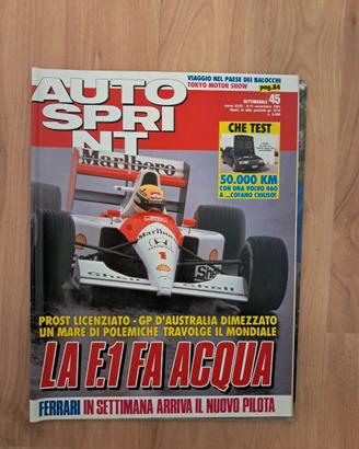 Autosprint 1991 McLaren-Honda MP4/6 Ayrton Senna -