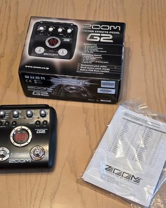 Pedale multieffetto Zoom G2 per chitarra 