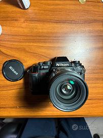 Nikon F-501+Nikkor 28-85mm (da riparare / bloccata