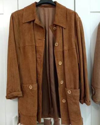 giacca camoscio uomo