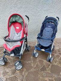 PEG PEREGO, Passeggino Pliko P3 - BLU - ROSSO