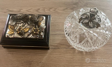 Porta cioccolatini e porta gioielli