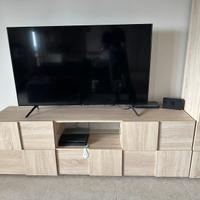 Vetrina e mobile televisore in Rovere