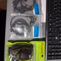 Auricolari Retevis e Mic. Palmare Wouxun