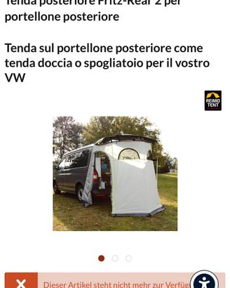 Tenda portellone posteriore REIMO fritz-rear 2