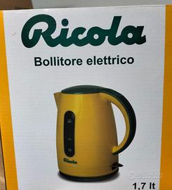 Bollitore elettrico Ricola Lt. 1,7 Nuovo