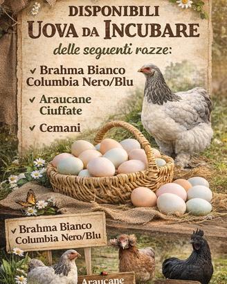 Galline diverse razze