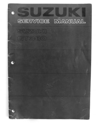 Manuale officina in PDF Suzuki GT 380