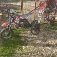 Pit bike 125 da restaurare