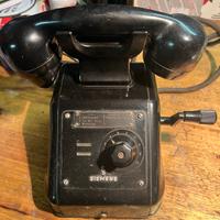 COPPIA TELEFONI IN BACHELITE SIEMENS NAVALI