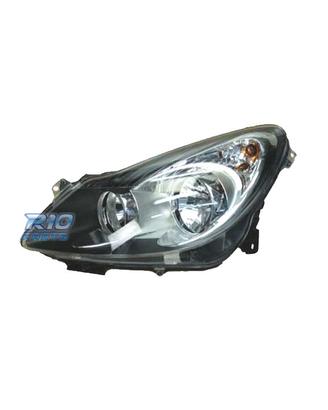 FARO SINISTRO OPEL CORSA D 06-10 FONDO NERO