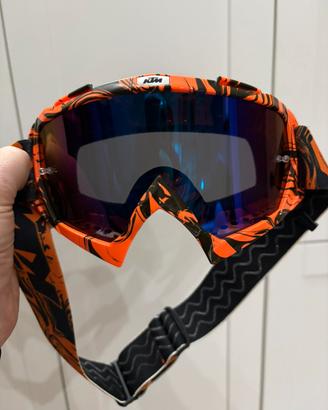 Maschera motocross