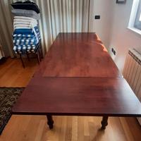 Tavolo in legno massello allungabile stile rustico