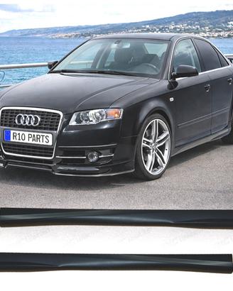 MINIGONNE LATERALI AUDI A4 B7 04-07 LOOK TURBO