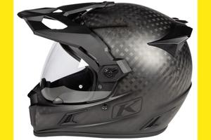 CASCO KLIM KRIOS PRO MATTE BLACK CARBONIO