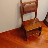 Scaletta / sedia in legno