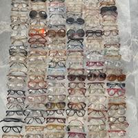 Lotto occhiali e montature vintage anni 70 80 90