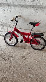 Bici bambino rossa