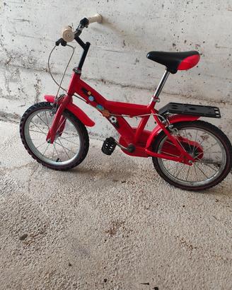 Bici bambino rossa