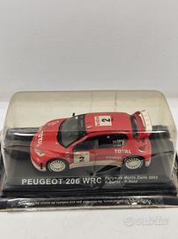 Modellino Peugeot 206 Wrc | Rallye Monte Carlo 