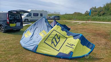 ala kite north evo 14m 2017 praticamente mai usata