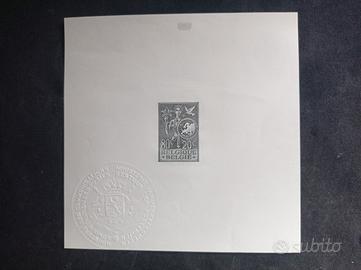 FRANCOBOLLI (BELGIO) SAGGI  SERIE "GIOVENTÙ"  1953