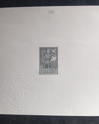 FRANCOBOLLI (BELGIO) SAGGI  SERIE "GIOVENTÙ"  1953