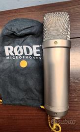 Microfono Rode NT1 silver
