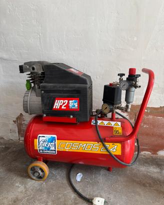 Compressore aria fiac 24 litri 2hp made in italy