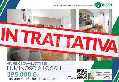 LUMINOSO 3 LOCALI IN TRIANTE