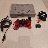 Console PlayStation 1 grigia Completa