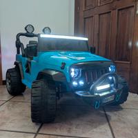 Jeep Elettrica per Bambini SX1718-Nuova-LUCI LED
