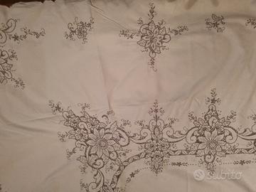 tovaglia rettangolare cotone ricamo 8 -12 persone