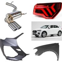 Audi Q3 musata cofano paraurti S-line fanale freni