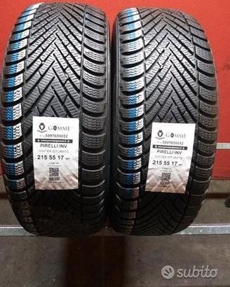 2 gomme 215 55 17 pirelli inv a4261