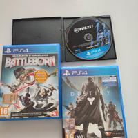 Collezione 3 videogiochi PS4